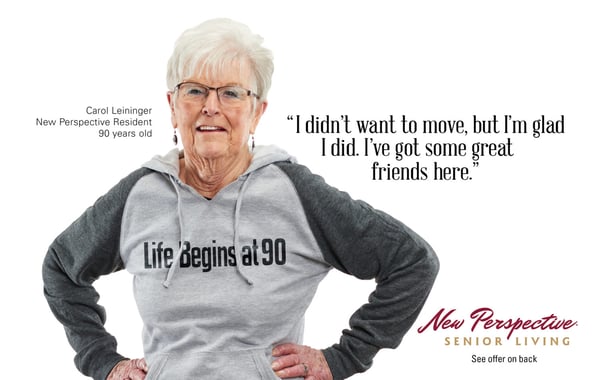 Senior living testimonial